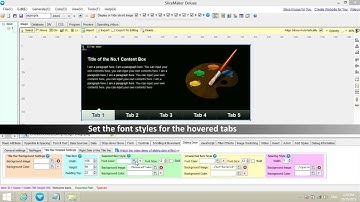 How to Create Content Slider with Tabs by Using SliceMaker Products?