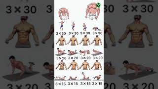 Fat Burning 3X30, 3X20 And 3X15