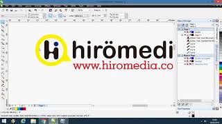 Kelas Online Hiromedia Design Grafis ( Corel Draw Modul 1 )
