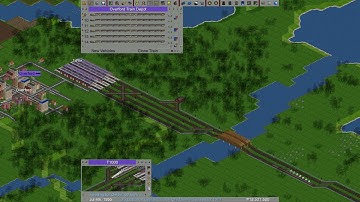 My First Train | Tallulah Modding | OpenTTD