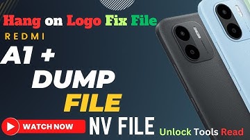 Redmi A1+(220733SFG) Dump File Nv File Unlock Tools Read Free Download