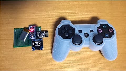 Arduino + PS3 controller