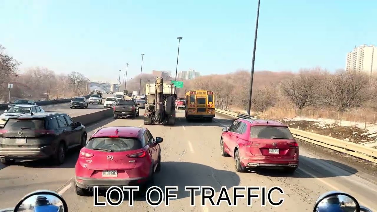 Enjoy 4K Truck Driving video HDR in Canada 