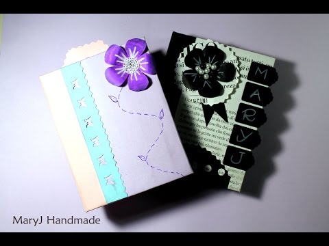 Riciclo creativo: agendina fai da te | Diy: notepad