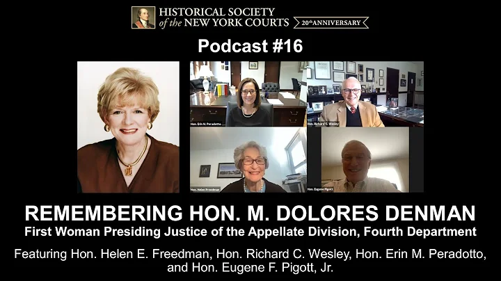 Podcast #16: Remembering M. Dolores Denman  1st Wo...