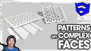 PATTERNS ON COMPLEX Faces with Flowify for SketchUp