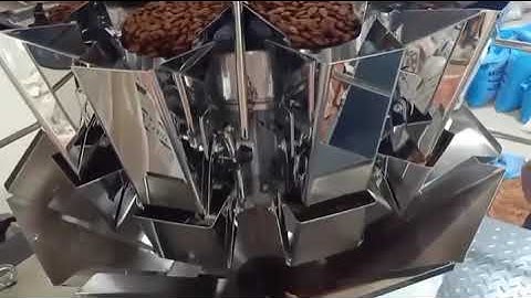 10 Head Multi-Head Weigher with collar machine to dry fruits#youtube#dryfruits#snacks#youtubevideo 