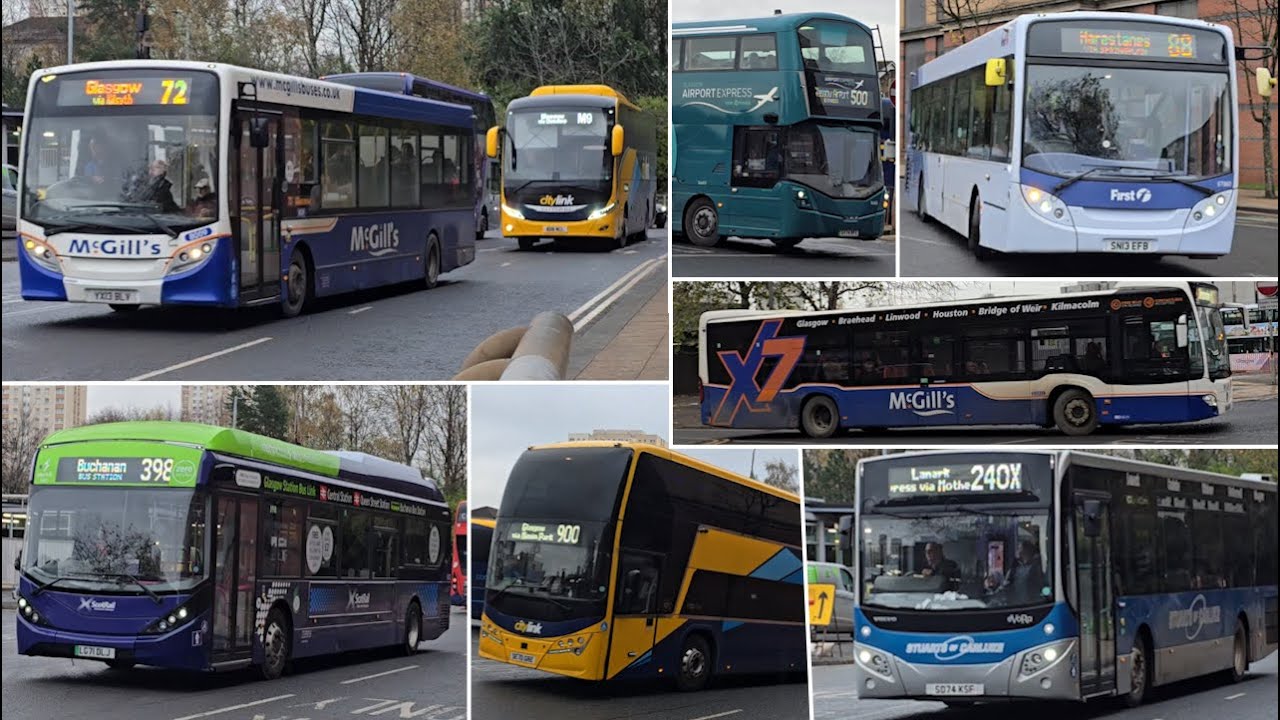 [3K Subscribers!] Buses at Glasgow's Buchanan Bus Stn | 21/11/2025