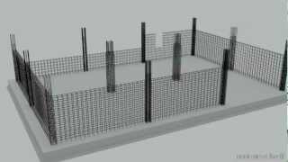 3ds Max - building a reinforced concrete villa