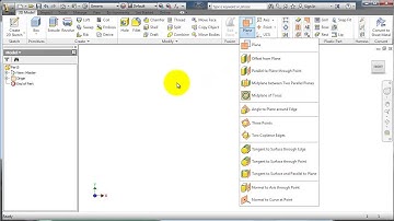 22- AutoDesk Beginner Tutorial: Inserting Reference Planes