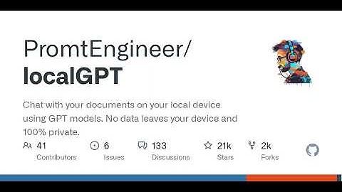 GitHub - PromtEngineer/localGPT: Chat with your documents on your local device using GPT models. ...