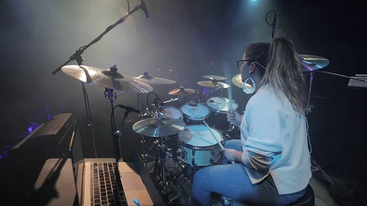 Sarah Thawer Drum Solo - WATSKY Show in Pittsburgh, Pennsylvania - COMPLAINT Tour 2019