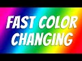 NEON Changing Color - Flashing FLUO Lights - Colorful Lights - Fast colour changing screen - 80&#39;