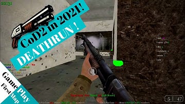 CoD2 online DEATHRUN server map First!
