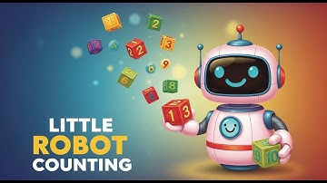Little Robot Counting | Learn Numbers 1–10 for Kids | Toon Beats Studio