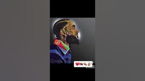 Nipsey Hussle Eritrean rapper ￼