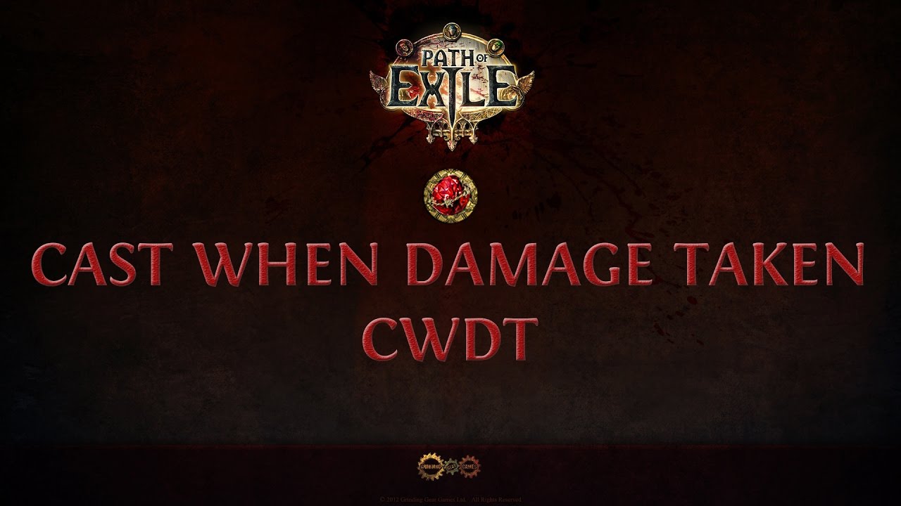 Path Of Exile Fr Tuto On Analyse La Gem Cast When Damage Taken Youtube Path Of Exile Fr Tuto On Analyse La Gem Cast When Damage Taken Youtube