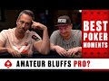 Can an amateur bluff a Pro Poker player? ♠️ Best Poker Moments ♠️ PokerStars