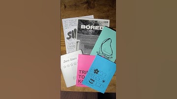 What’re zines? I’ll tell you #zine #physicalmedia #magazine #art #sketchbook