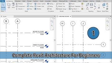01-User Interface, Create Level & Grids | Complete Revit Architecture Tutorial For Beginners