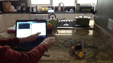 Leap Motion-Controlled Robot