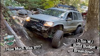 Build Budget Breakdown: How Much Did It Cost to Build the 1Ton Swapped Jeep Grand Cherokee WJ?!?