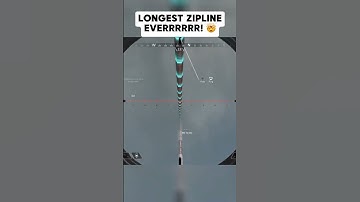LONGEST ZIPLINE EVER! 🤯😂Subscribe for more! 🥰 #apexlegends