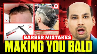 Aapka BARBER Aapko GANJA/BALD Karr Dega (110%😱) | Worst Barber Mistakes