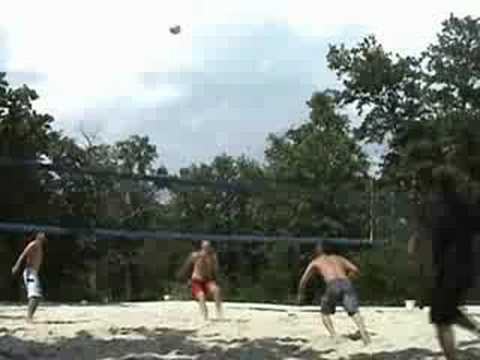 Wayne's volleyball smackdown