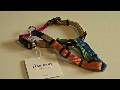 Шлейки и поводки Haqihana: как это сделано?
