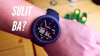 Amazfit Verge - Unboxing and Review (TAGALOG)