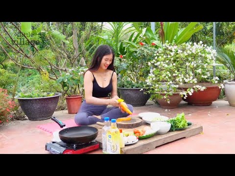 Fried Fish, Mixed Vegetables - Julia Daily Life | Little Village Girl #65