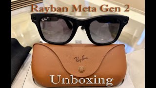 Rayban Meta Wayfarer (Gen 2) Polarised Gradient Graphite Unboxing Video