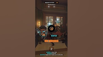 Edgy Reaper and Baptiste interaction - Overwatch 2