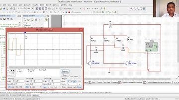 Electronic Circuits Lab using Multisim ZOOM recording Tutorial 10 Part 1