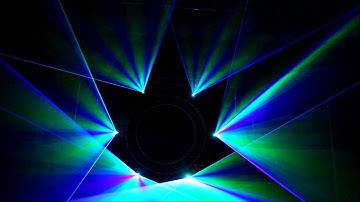 Efteling - Fata Morgana - Laser show with ECS 2000, 3000, 6000 & Pangolin Quickshow