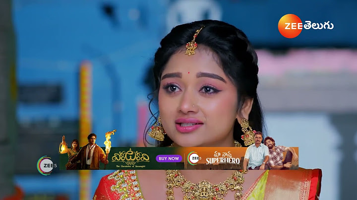 Padamati Sandhyaragam | Ep - 704 | Best Scene | Dec 06 2024 | Zee Telugu