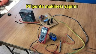 Pil punta makinesi yapımı