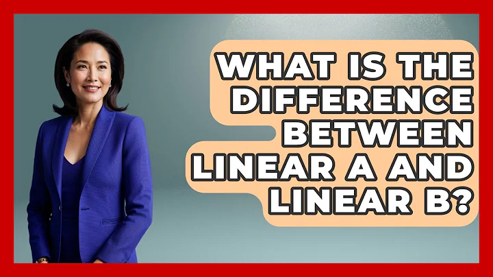 What Is The Difference Between Linear A And Linear B? - Talking Greece