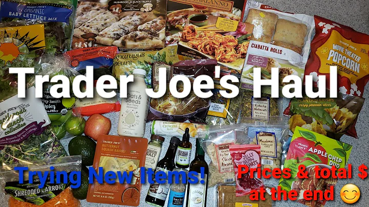 Trader Joe's Haul|Trying New Items & Favorites! #traderjoes #haul