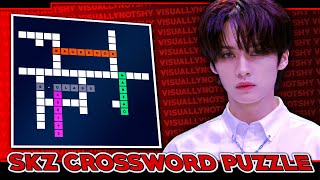 STRAY KIDS CROSSWORD PUZZLE | Guess The SKZ Songs while Solving The Crossword Puzzle screenshot 2