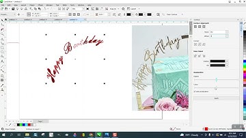 Corel Draw Tips & Tricks Cake Topper with a Twist part 7