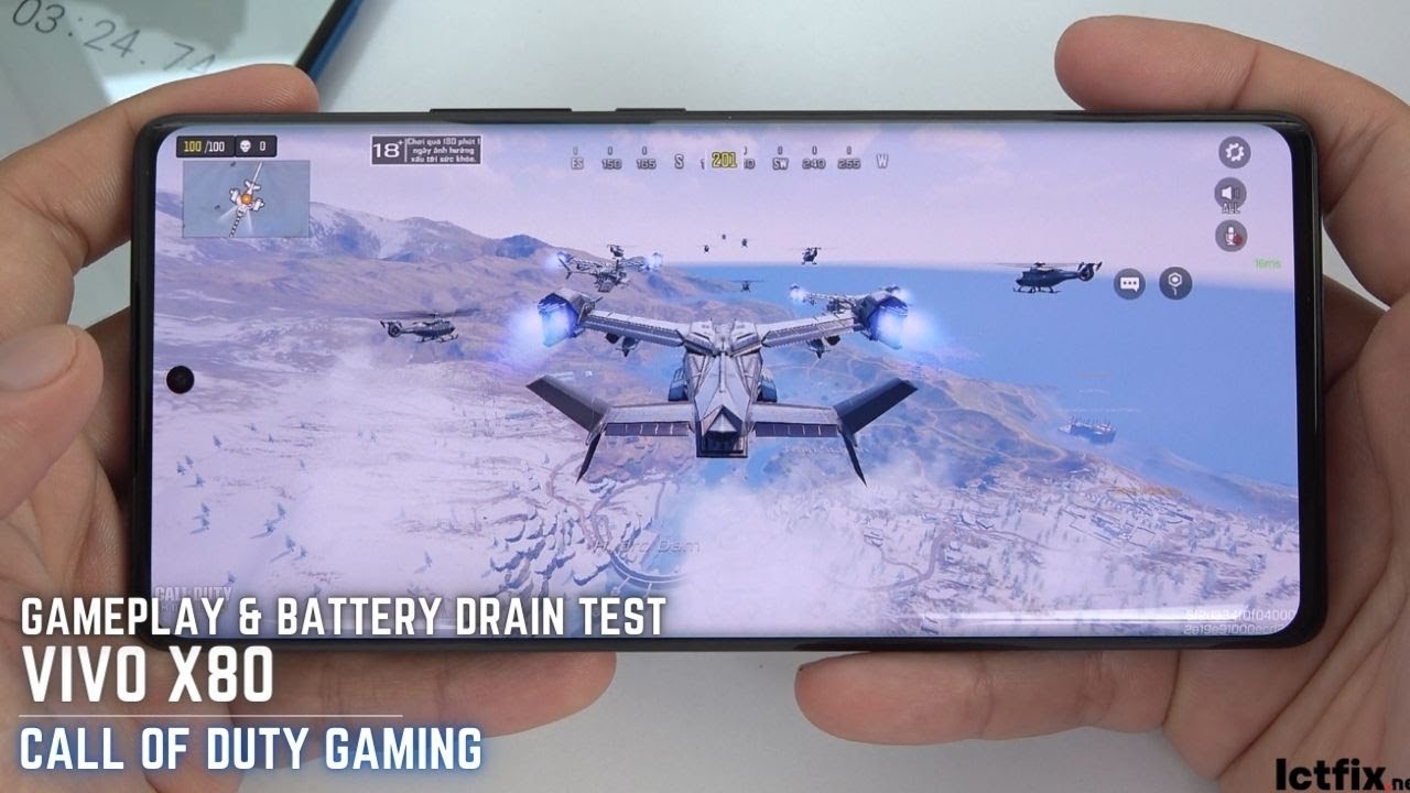 Vivo X80 Pro Free Fire Gaming test