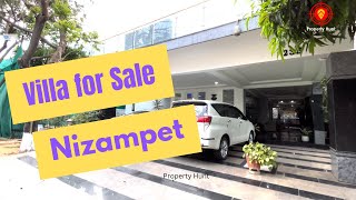 Villas for Sale in Hyderabad Nizampet || House for Sale in Hyderabad || Property Hunt