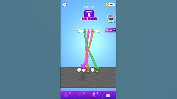 Tangle Master 3D Gameplay - Level 37 - Keep the Tangle Alive!