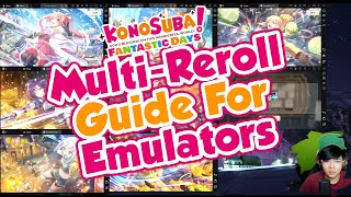 CHAD Multi-Instance Reroll Guide for PC Android Emulators | Konosuba Fantastic Days screenshot 2