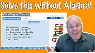 #TapeDiagramTuesday Challenge SOLVED for March 12, 2024