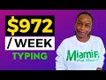 Earn $972/Week Doing These Typing Jobs for Beginners Worldwide