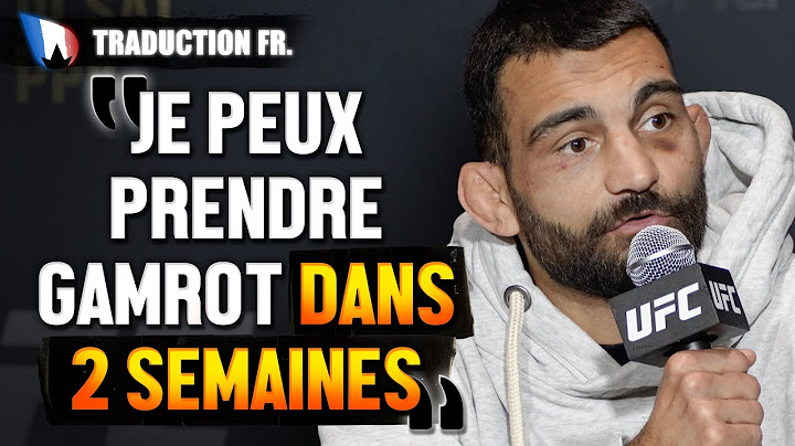 UFC 315 Benoit Saint-Denis revient sur le cauchemar de l’UFC Paris