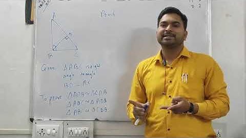 Chapter 6 Theorem 6.7 and Theorem 6.8 || Triangles|| class 10 maths cbse